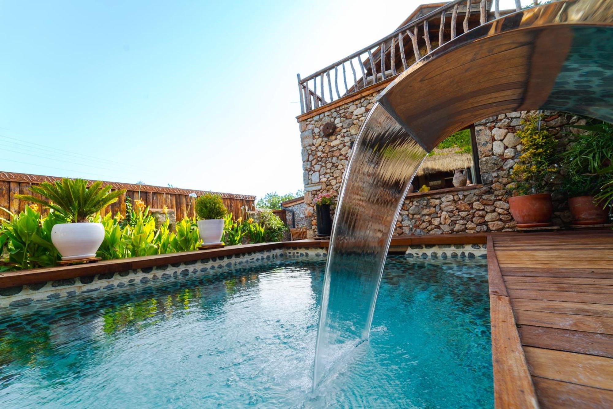 Levissi Lodge Otantic Stone Villa In 카야코이 외부 사진