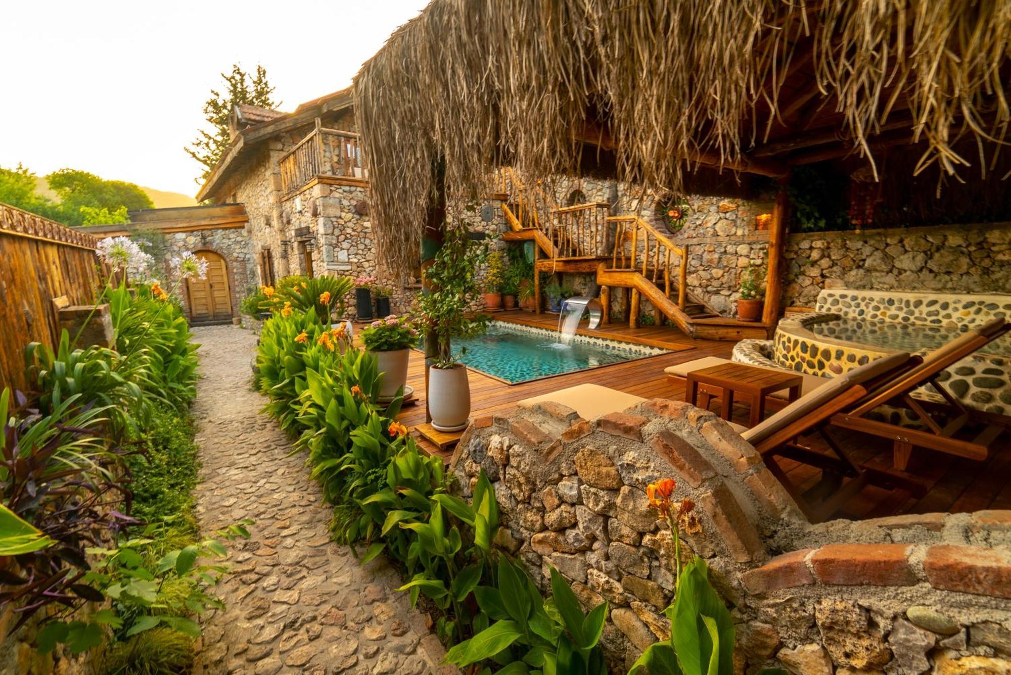 Levissi Lodge Otantic Stone Villa In 카야코이 외부 사진
