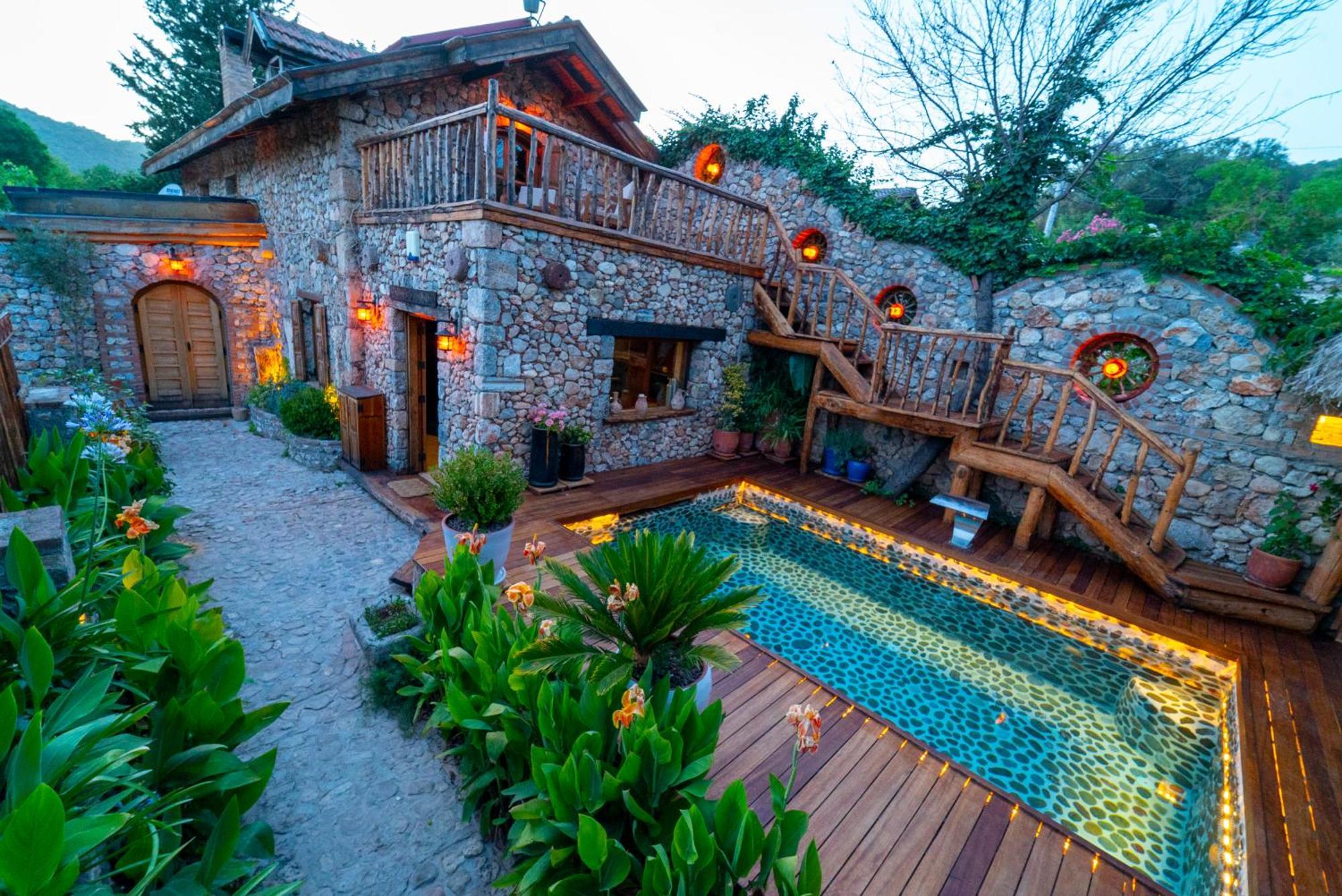 Levissi Lodge Otantic Stone Villa In 카야코이 외부 사진