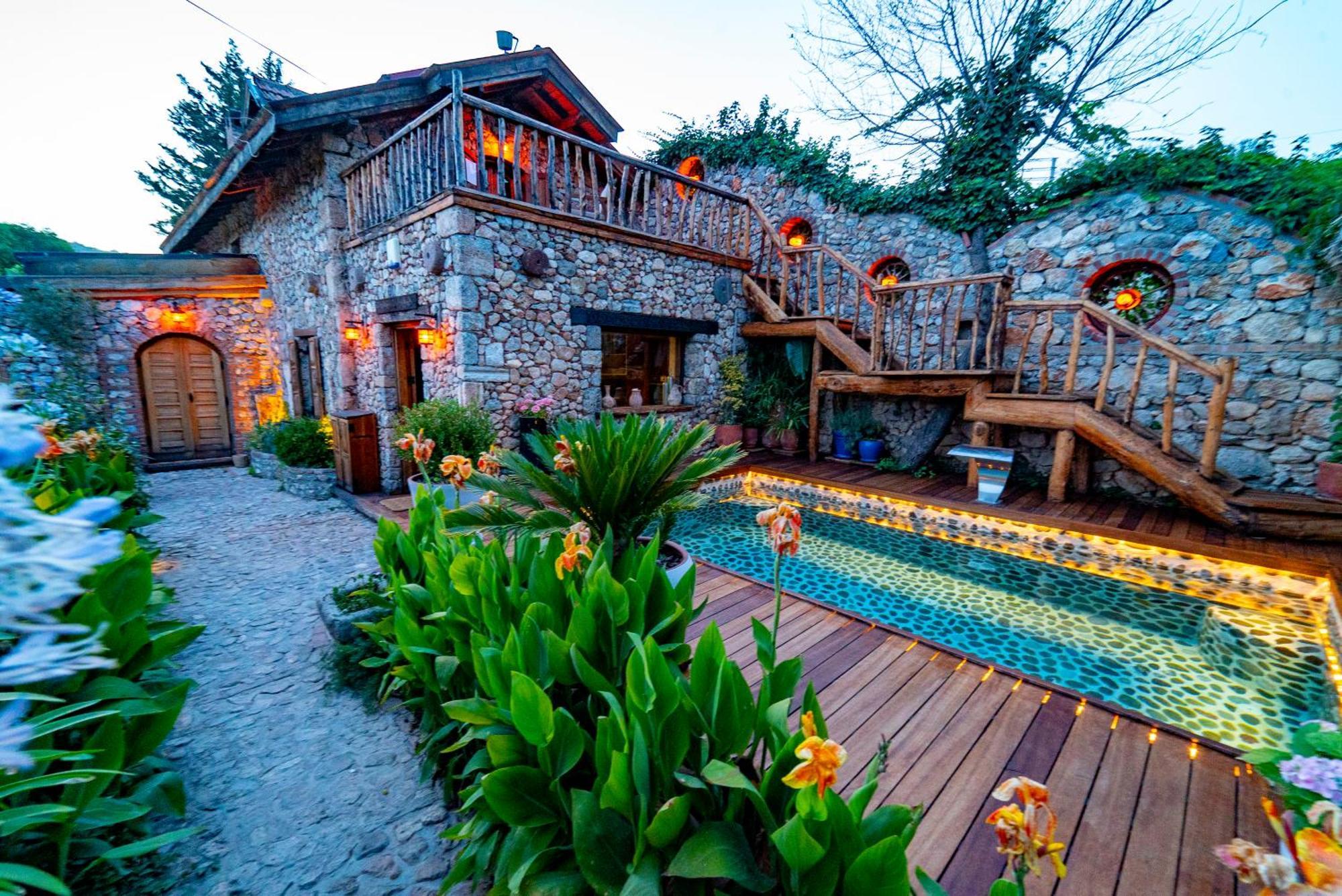 Levissi Lodge Otantic Stone Villa In 카야코이 외부 사진