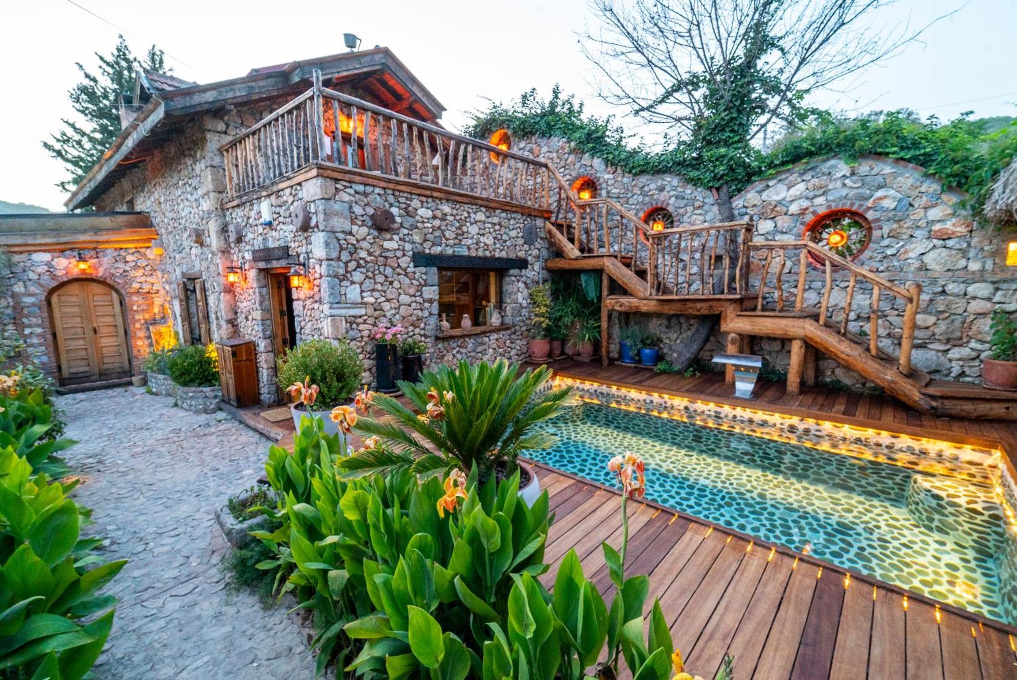 Levissi Lodge Otantic Stone Villa In 카야코이 외부 사진